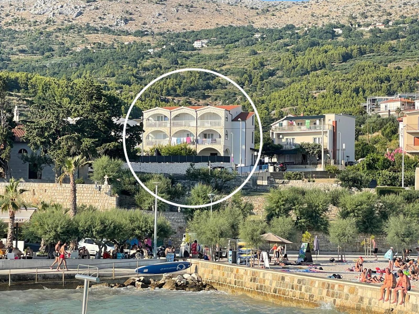 Unforgettable Sea View Apartments Bakota Podstrana Luaran gambar